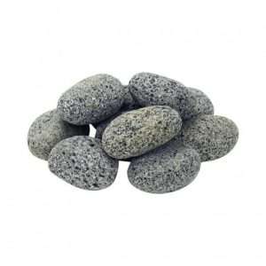 medium tumbled lava stones sample