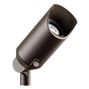 KICHLER - 12V 1 LIGHT MINI ACCENT LIGHT TEXTURED ARCHITECTURAL BRONZE