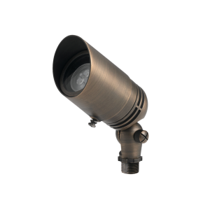 KICHLER - 12V MR-16 ADJUSTABLE COWL BRASS ACCENT-CENTENNIAL BRASS