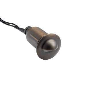 12V MR8 RECESSED IN-GROUND WITH COWL CENTENNIAL BRASS