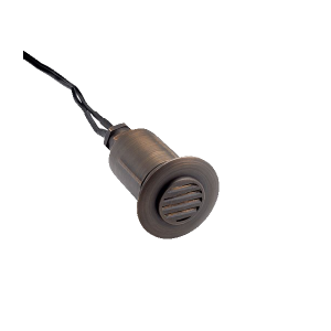 12V MR8 RECESSED IN-GROUND LOUVERED CENTENNIAL BRASS