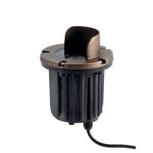 KICHLER - 12V IN-GROUND BRASS COWL CENTENNIAL BRASS